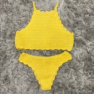 Crochet Bikini Swimsuit